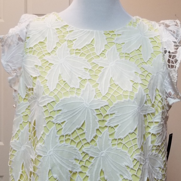 🆕️⬇️Tahari ASL Novelty Ruffle Sleeve Floral Dress - Picture 3 of 8